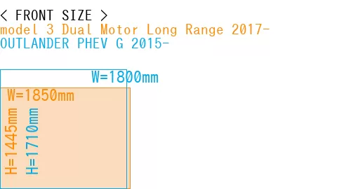 #model 3 Dual Motor Long Range 2017- + OUTLANDER PHEV G 2015-